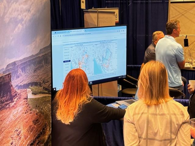 Don't let the #CRWUA2023 #FOMO set in! Swing by Booth 11 at 2:45pm today to see what all the fuss is about! #ColoradoRiver #drought