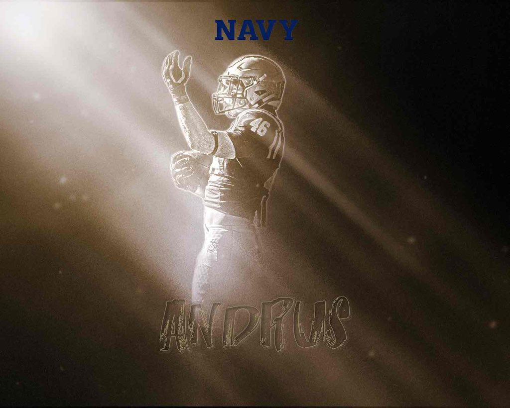 After a great conversation with @coachvaa I’m blessed to receive a scholarship to play at the Naval Academy. @cavemanfootball @AlphaRecruits15 @BlairAngulo