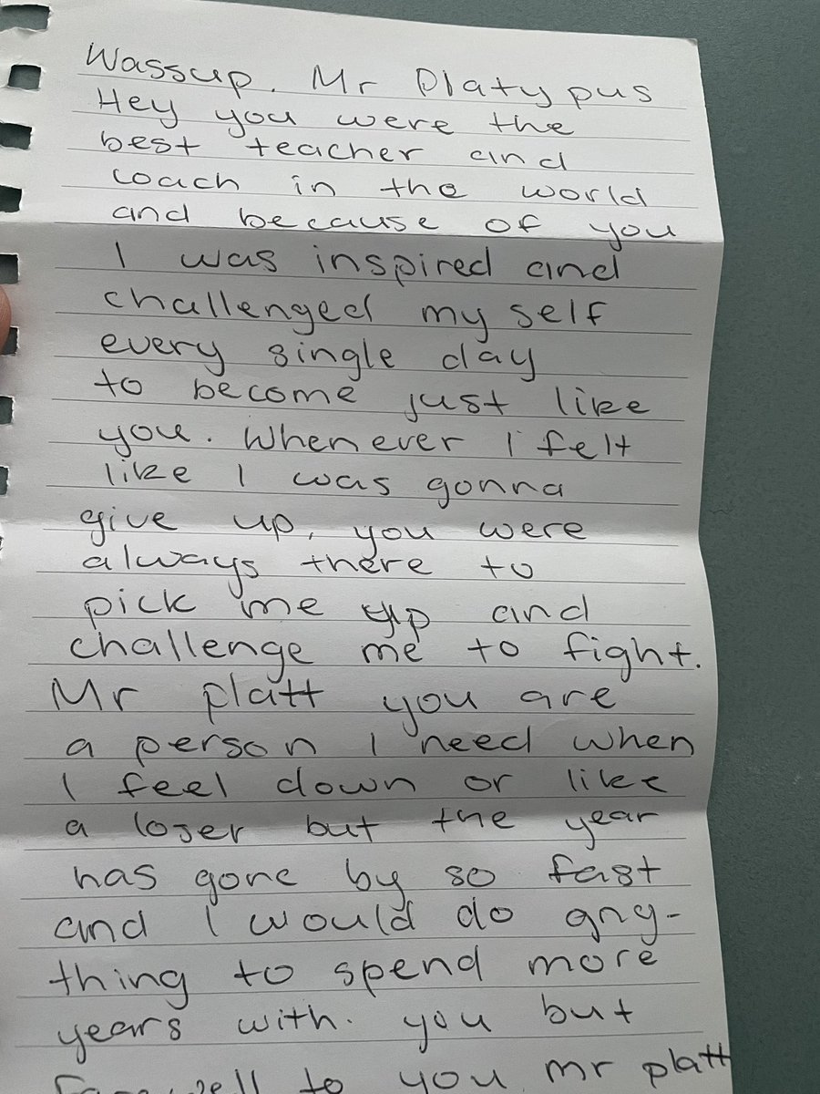 TimPlatt7's tweet photo. This is why we do it. https://t.co/eJbj8XEGDT