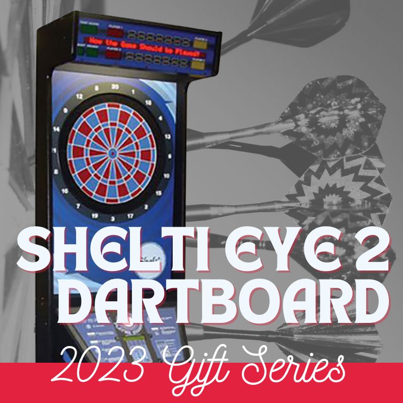 gameroomguys's tweet image. 🎯 Day 4 of our 2023 Gift Series showcases the Shelti Eye 2 Electronic Dartboard! Hit the bullseye of holiday entertainment. Order by 12/16 for Christmas delivery! 🌟🎁 #ElectronicDartboard #HolidayGames  Shop Now --&amp;gt;&amp;gt; buff.ly/3o8ooEY