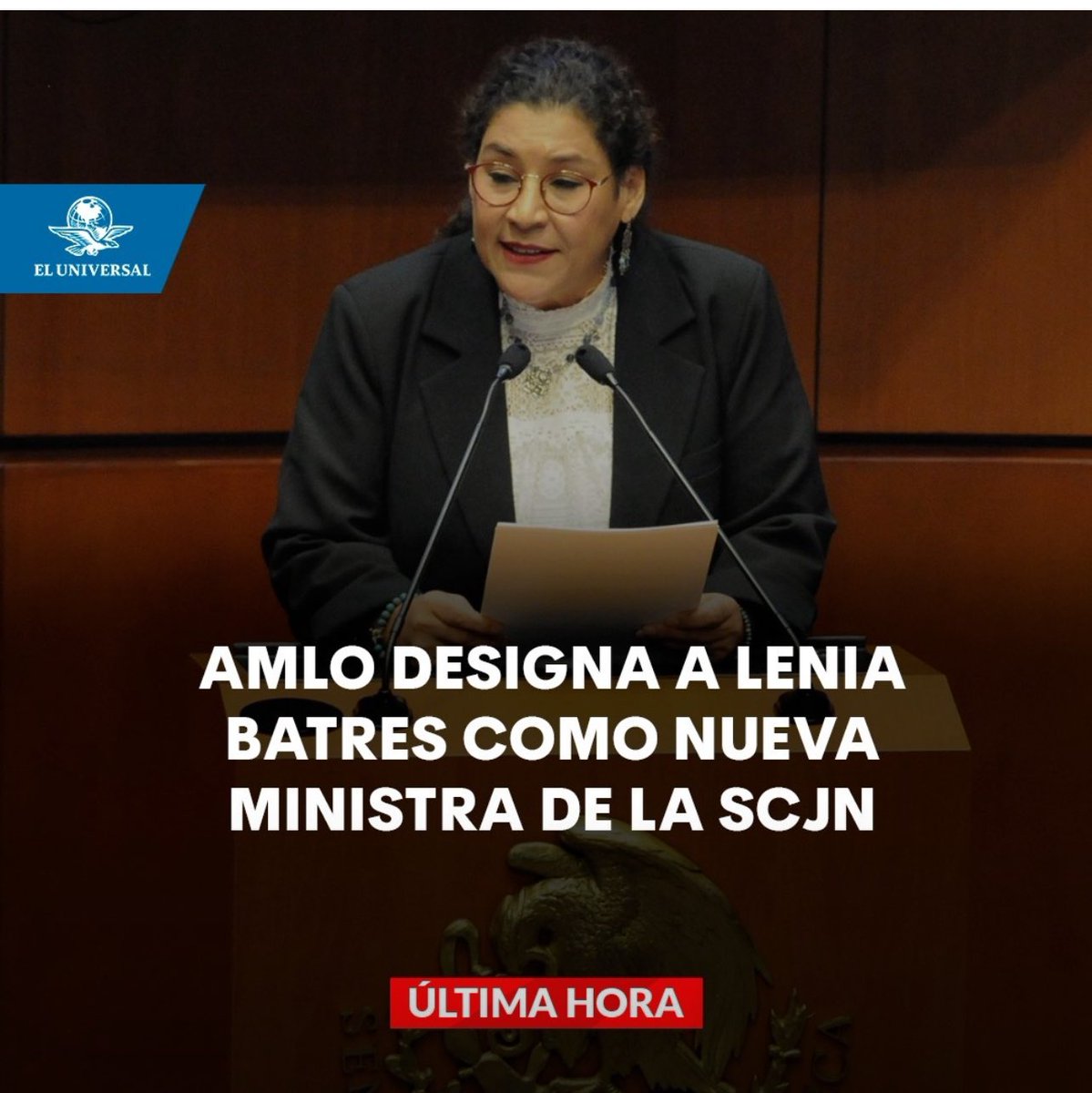 ¿No habría sido mejor que el #Senado eligiera a la menos mala de las tres opciones? 

#LeniaBatres se apropió de un departamento en la #MiguelHidalgo. Además, no pagó renta durante más de un año y amenazó con quedarse con toda la propiedad. Cada fin de semana los vecinos