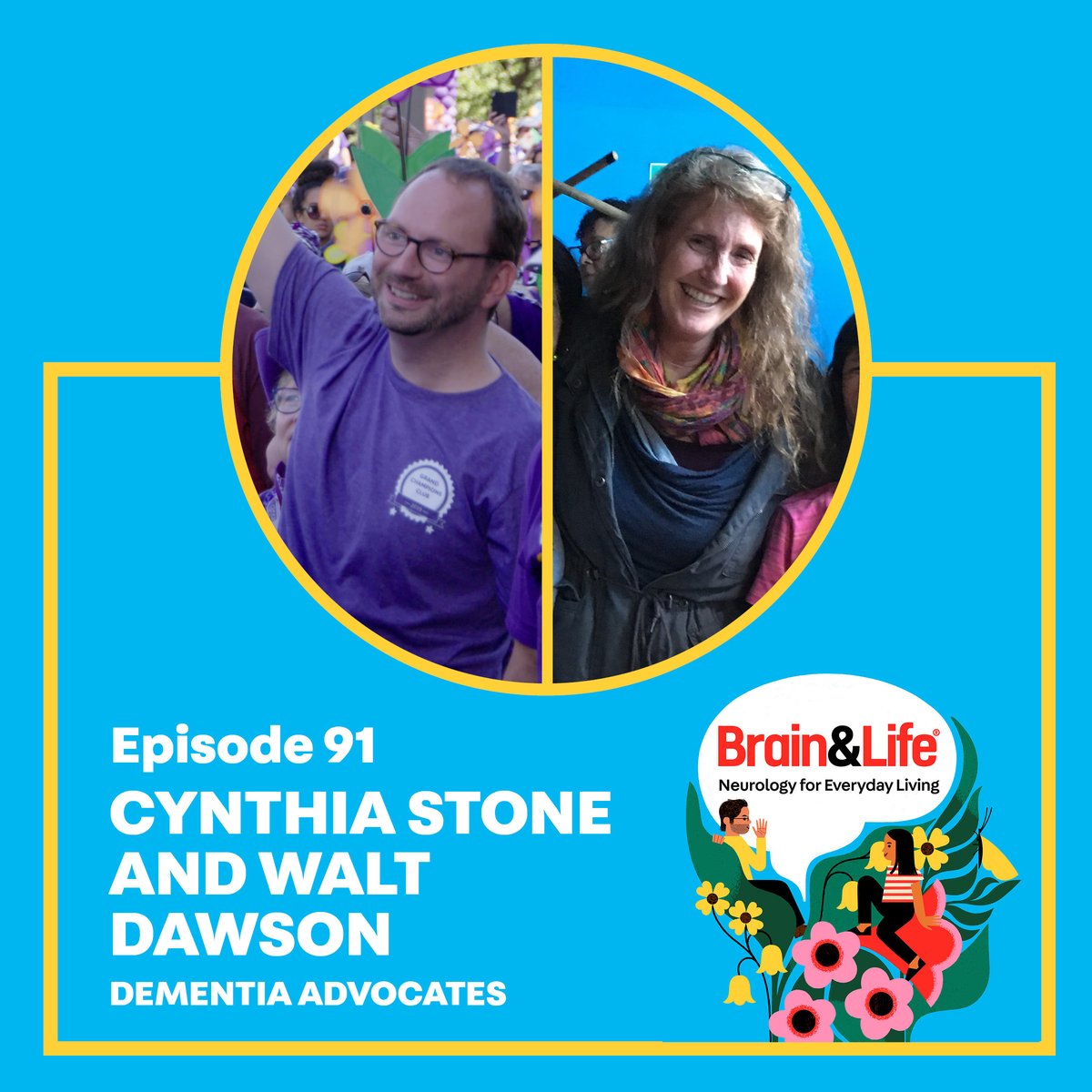 In this week's episode, hear from documentarian Cynthia Stone, and @healthpolicywd, lifelong #Alzheimers advocate and policy expert. Learn how they're finding hope and driving change through Alzheimer's advocacy. bit.ly/3TnF2NO @GBHI_Fellows @NeuroDrCorrea