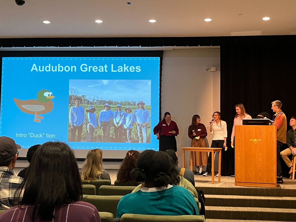 Happy #FieldFriday! Our Habitat Restoration Interns presented about their work at the annual Conservation Corps Conference at the @chicagobotanic earlier this fall! They helped restore over 116 acres of habitat by removing 150+ pounds of invasive plants. Great work team!