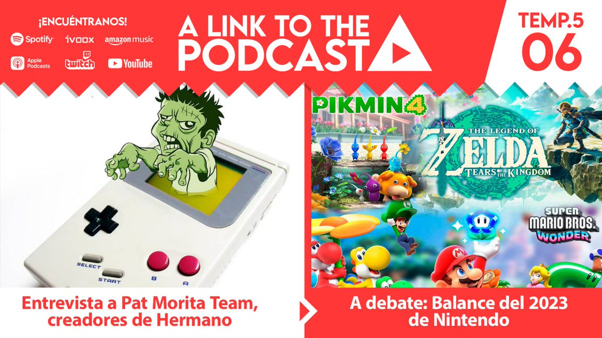 Mañana llegará un nuevo programa de ALTTP.
Aunque nos faltará alguna sección, venimos con mucho contenido que esperamos disfrutes.
En imagen tienes un adelanto del contenido, pero habrá mucho más.
Recuerda, mañana a las 11:00 en tu plataforma de podcast favorita.
¡No faltes!