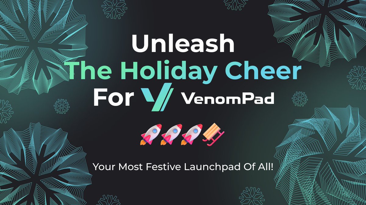 Ho-ho-ho! We are launching 🎅 tonight! Don't miss our seasonal #questline this Christmas season! Check out what #quests we have in store for you and what 💝 you are getting in return! 🦌🦌🦌🛷zealy.io/c/venompad Hop on!