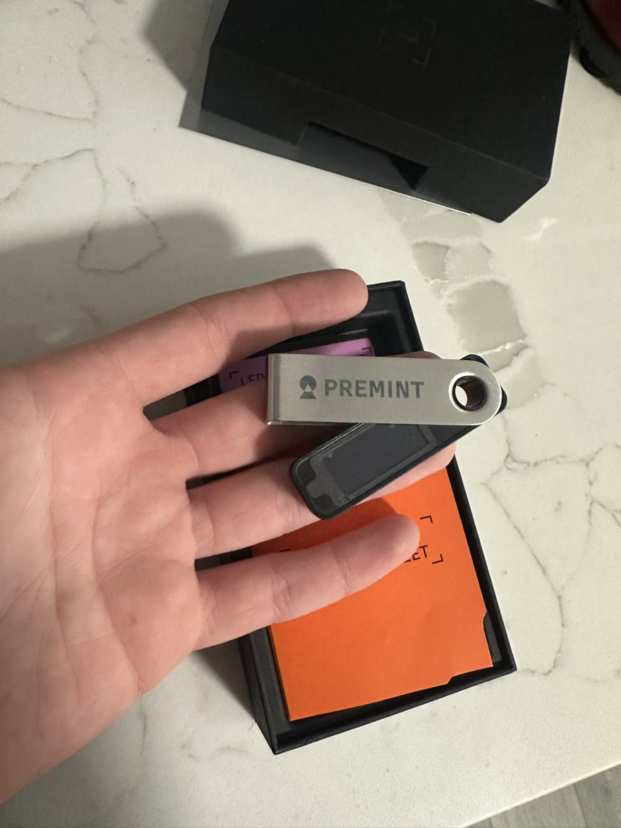Kind of bad timing 🤣 but thank you <a href="/mulligan/">Brenden Mulligan</a> <a href="/premint/">PREMINT</a> for the free <a href="/Ledger/">Ledger</a>