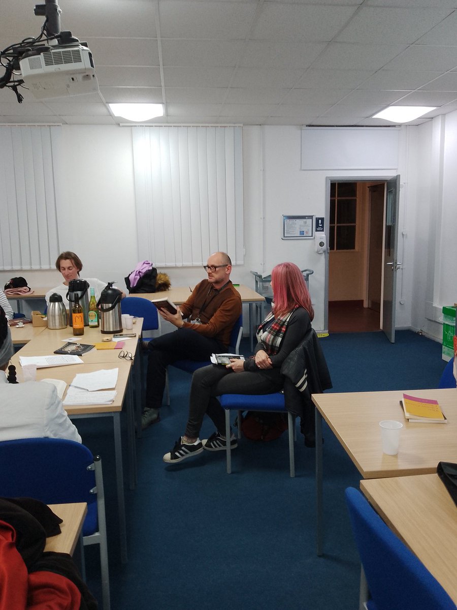 WLV Creative & Professional Writing (@cpwwlv) on Twitter photo Excellent event for our festive <a href="/CTTR19/">Postgrad Research in the Humanities at Wolves</a> showcase w/ <a href="/basgroes/">Bas Groes</a> <a href="/Kerry2001/">Kerry Hadley-Pryce (Dr. KHP)</a> and <a href="/RMFrancis/">R. M. Francis</a> this evening. Excellent event for our festive <a href="/CTTR19/">Postgrad Research in the Humanities at Wolves</a> showcase w/ <a href="/basgroes/">Bas Groes</a> <a href="/Kerry2001/">Kerry Hadley-Pryce (Dr. KHP)</a> and <a href="/RMFrancis/">R. M. Francis</a> this evening.