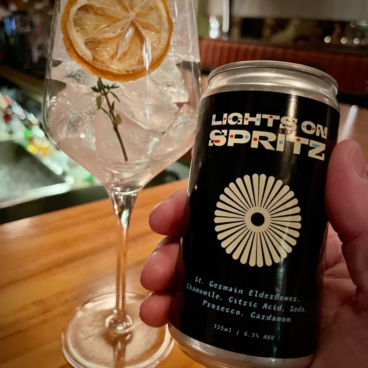 Introducing the 'Lights On Spritz', a collaboration between The Starlight and Lights On Stratford! Whether you're cozying up at the bar or checking out the light displays, we’re here to warm your spirits. For more collaborations and business offers, visit: lightsonstratford.ca
