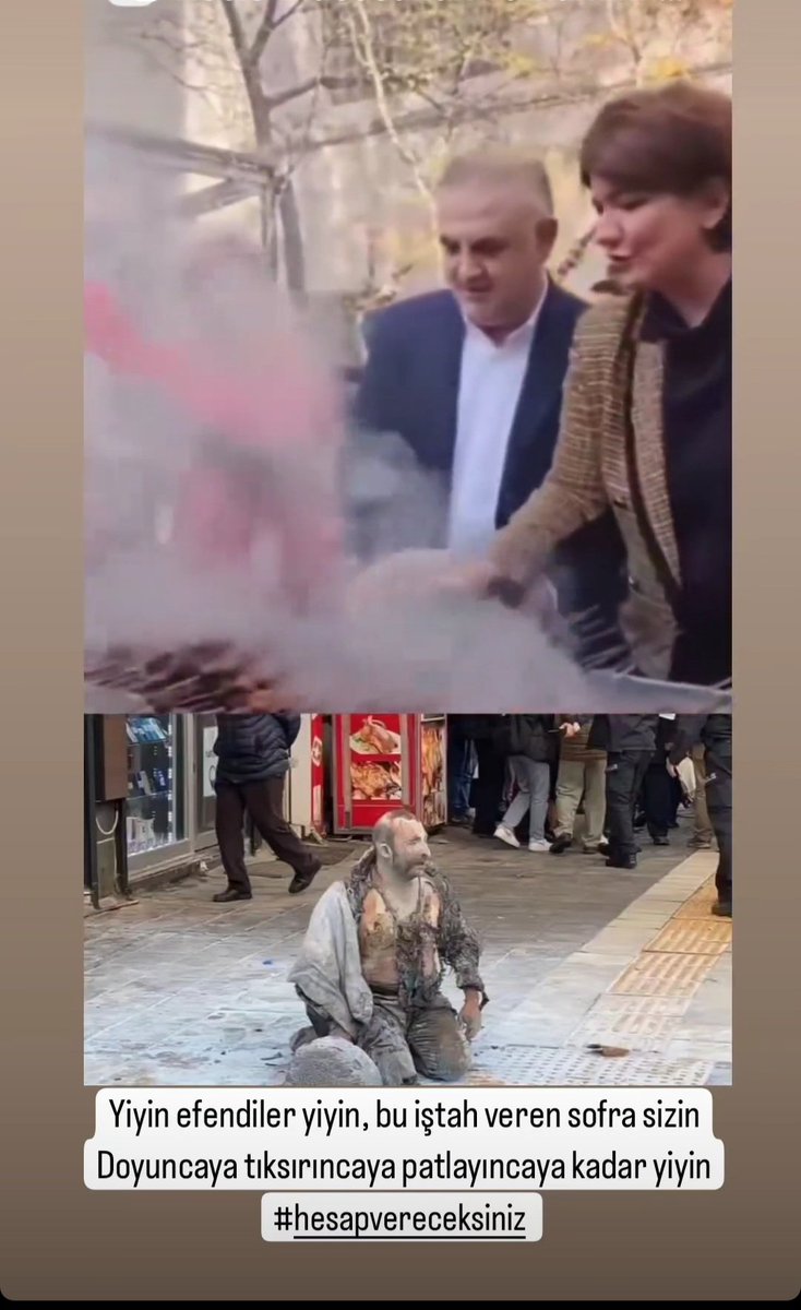 UTANDINIZ MI?

Siz asla utanmazsınız.
Üstte lüks beslenen AKP'liler.

Altta yoksulluktan kendini yakan yurttaş.

Hakkımız size haram olsun.