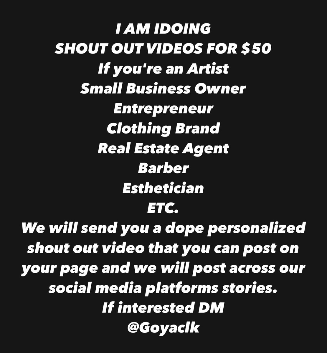 CUBANLINKCLK's tweet photo. Serious inquiries only Dm me or @GOYACLK https://t.co/Cd6TChTWzK