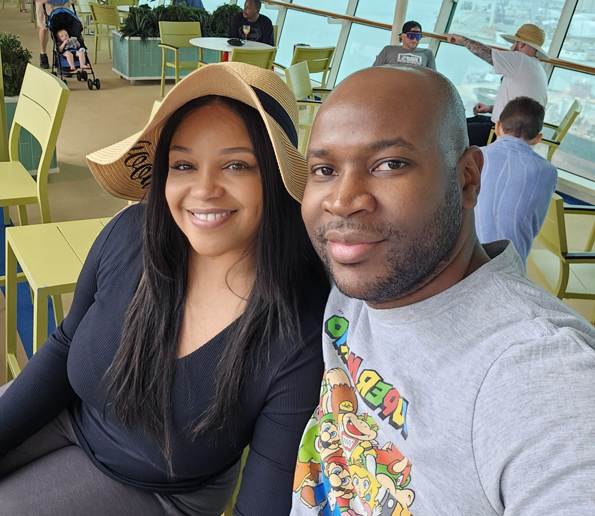 Five years of smooth sailing (and maybe a few rough patches ) with the love of my life! Ready to enjoy this cruise with my beautiful lady! ️ #cruiselife #anniversarylove