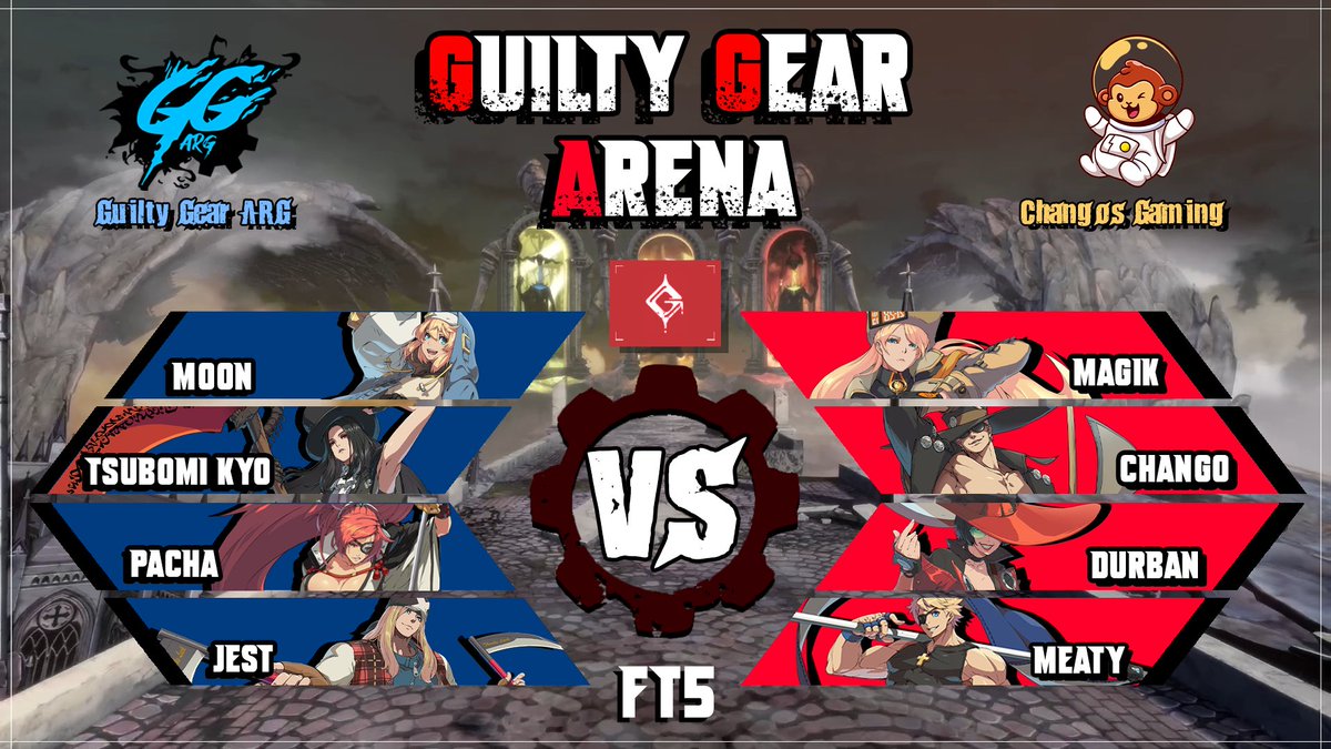 VUELVEN LOS FTS y #GGArena N°10 esta aquí! 🔥
GGA se enfrentara a la <a href="/ChangosGaming/">Changos Gaming</a>! 💪

⚔️ First to 5 (FT5) 
🗓️ Hoy!!!
⏰ 20:00hs
🟣twitch.tv/guiltygeararge…

#GGST #GuiltyGearStrive #FTs