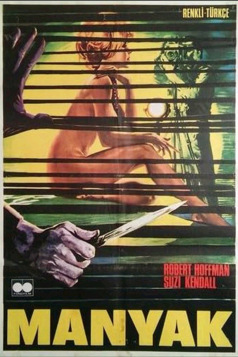 Turkish film poster for #UmbertoLenzi's #Spasmo (1974) #RobertHoffman #SuzyKendall #IvanRassimov
#Giallo