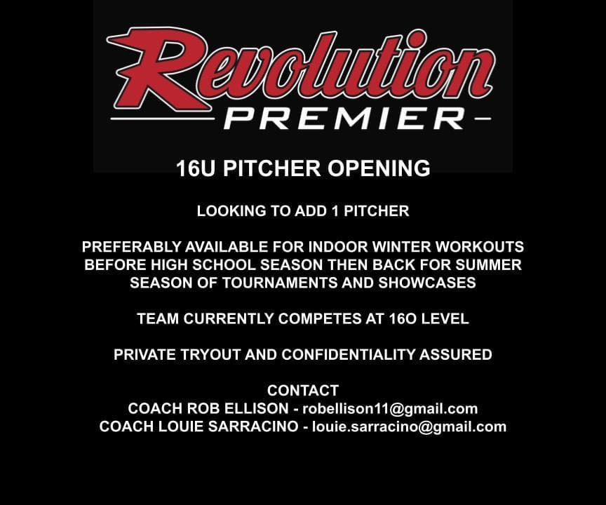 #revolutionfastpitch #revolutionpremier #rosteropening #travelsoftball #leesburgva #loudouncounty