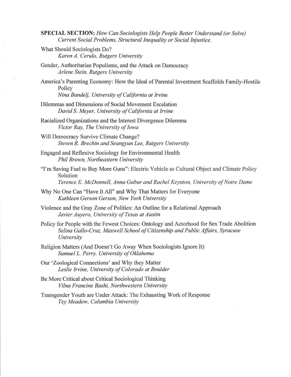 Just a few days left! Please take advantage of free access to the Sociological Forum Special issue and Special section. You'll find them at the journal website: onlinelibrary.wiley.com/journal/157378…... Access ends on 12/31! Tables of Contents below.