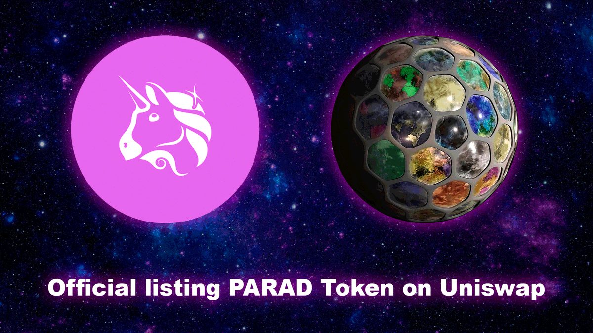 NFTParadigma's tweet photo. As promised, having resolved technical issues, we have listed on Uniswap!

Coin trading is available at the link https://t.co/DHpJgfdzWv https://t.co/yaAGnWvSaY