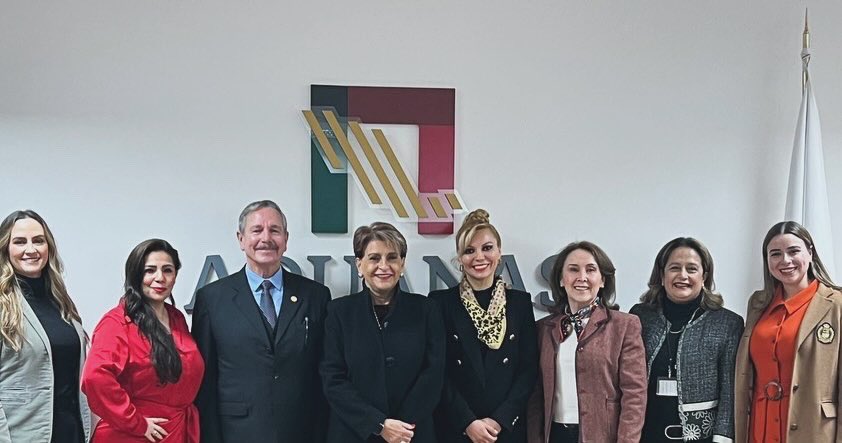 AMAduaneras's tweet photo. Nuestra Presidenta Georgina Estrada Aguirre, presente en este evento organizado por la ANAM, quien convocó a representantes del sector empresarial mexicano a sumarse al Foro de Diálogo de Facilitación Aduanera #FODFA Iniciativa que fortalecerá la colaboración entre sector privado https://t.co/OmJb9WyjoR