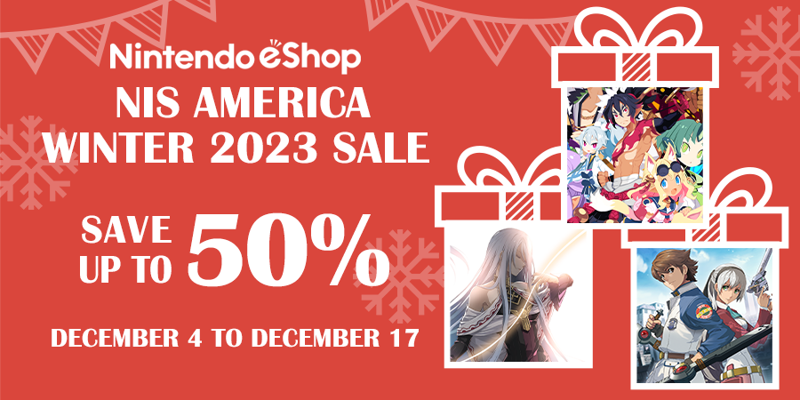 NISAmerica on X: The PlayStation Store Black Friday Sale starts today  until 11/27! This is the first time Disgaea 7 is on sale! Save up to 50% on  select titles. Check it