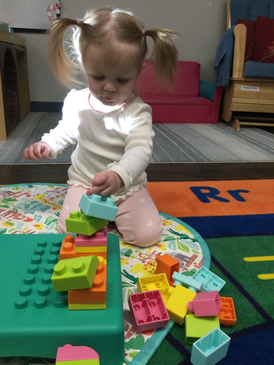 You are never too young for STEM!  KidsBank Early Head Start's infant class has loved exploring the new materials the TN Child Care Enhancement Grant made possible.  Thank you, Mrs. Kim, for sharing these moments with us.