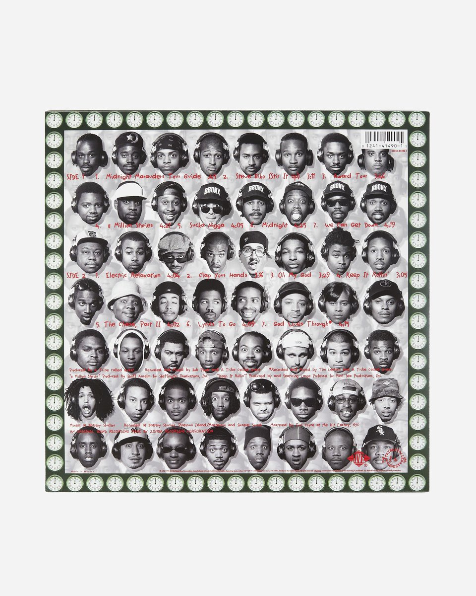 Get your groove on with A Tribe Called Quest’s Midnight Marauders LP! This classic vinyl album is a no-skip masterpiece that will have you bopping your head all night long. Celebrate 30 years of Midnight Marauders! Available at ATCQ.com