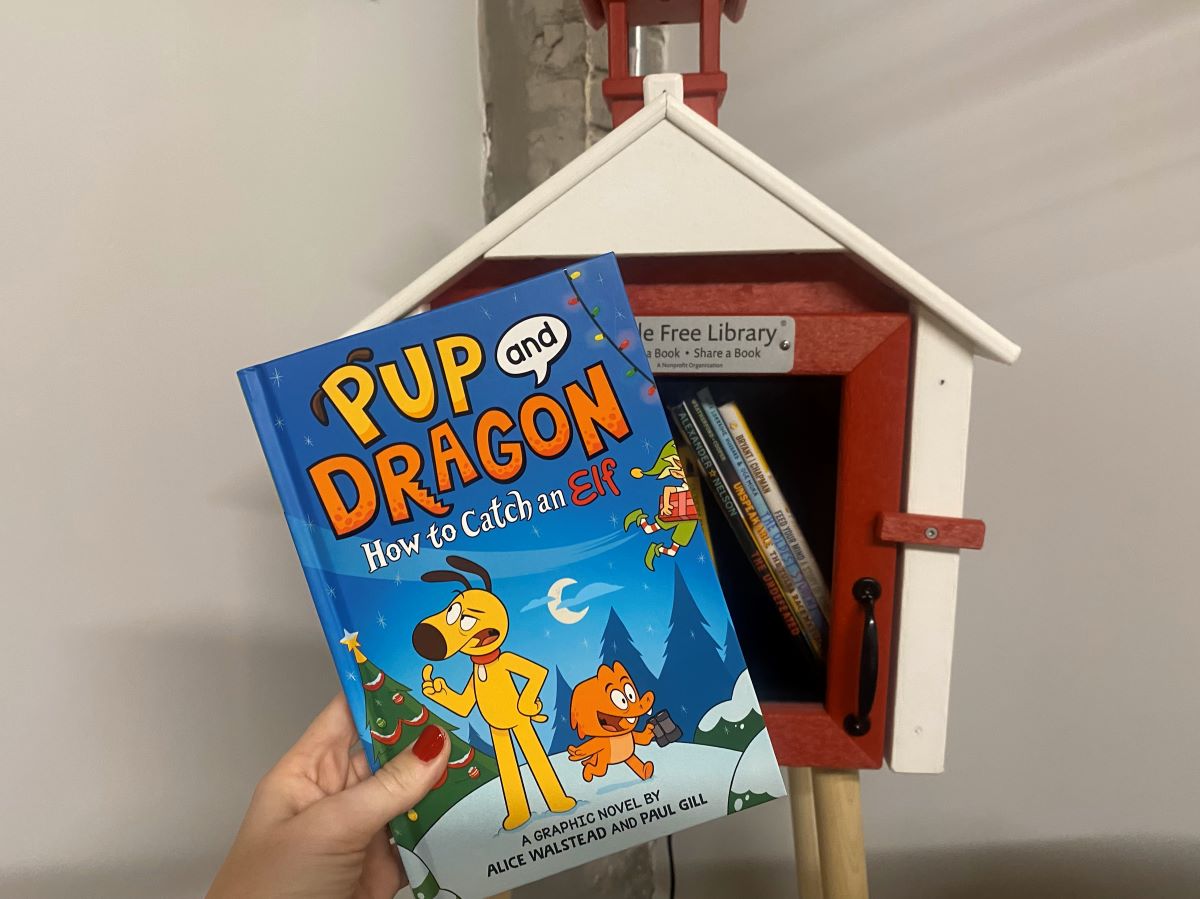 Have you entered? 100 lucky stewards in the U.S. will win a copy of PUP AND DRAGON: HOW TO CATCH AN ELF by Alice Walstead & Paul Gill from @Sourcebooks! With its delightful story & illustrations, this book is sure to bring extra cheer to your holidays! lflib.org/3N6Simc