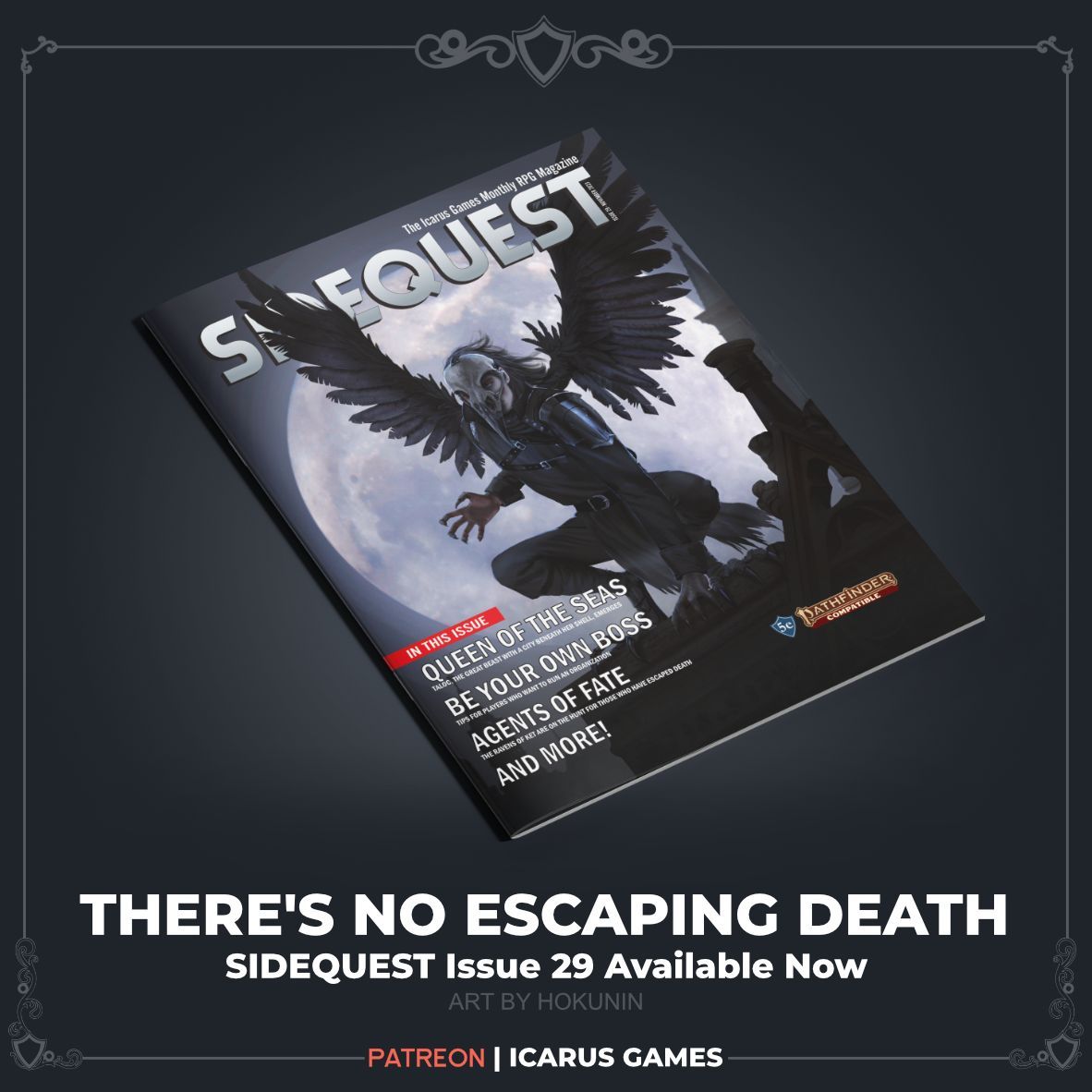 Icarus Games - SIDEQUEST magazine is a love letter to the