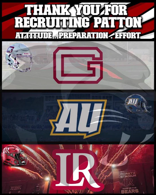 Image from ๐พ Patton Panthers Football ๐พ (@Patton_Panthers)