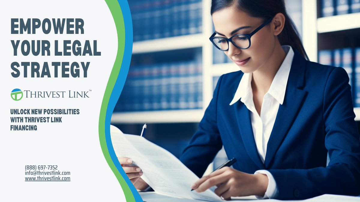 ThrivestLink's tweet image. Personal injury attorneys, empower your practice with Thrivest Link! Discover how our litigation financing can enhance your case outcomes and client satisfaction. Invest in your firm's future today. #ThriveWithThrivest #LitigationFinancing #settlementfunding
