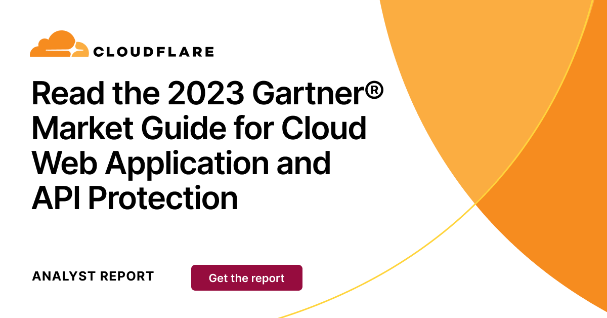What type of API Protection should your organization choose? The 2023 @Gartner_inc Market Guide for Cloud Web Application and API Protection helps you decide. cfl.re/3t174UK