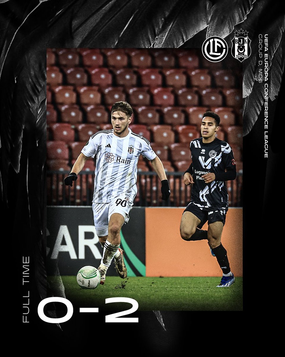 Beşiktaş vs Lugano, UEFA Europa Conference League