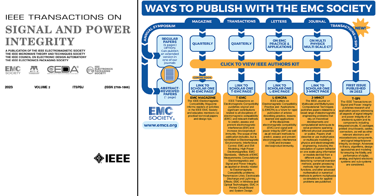 IEEE EMC Society (@ieee_emcs) on Twitter photo Have You Seen the Latest Issues? 🗞️
Check out IEEE EMC Magazine, IEEE Letters on EMC Practice and Applications + IEEE Transactions on SIPI — all available on <a href="/IEEEXplore/">IEEE Xplore</a>! bit.ly/30p8MhV
Join us to gain full access! bit.ly/3nVD8EE
#ieee #join_emcs #renew_emcs Have You Seen the Latest Issues? 🗞️
Check out IEEE EMC Magazine, IEEE Letters on EMC Practice and Applications + IEEE Transactions on SIPI — all available on <a href="/IEEEXplore/">IEEE Xplore</a>! bit.ly/30p8MhV
Join us to gain full access! bit.ly/3nVD8EE
#ieee #join_emcs #renew_emcs