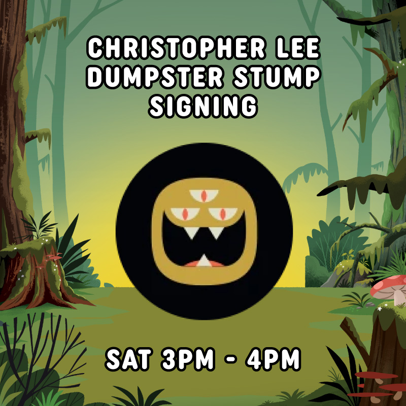 Dumpster Fire creator, Marvel emoji artist, and noted dipshit Truck Torrence will be doing a signing Saturday from 1pm to 3pm at our booth 1419!⁠ Chris Lee will also be at our booth from 3pm-4pm to sign Dumpster Stumps!⁠ 100soft.shop/pages/100-soft…