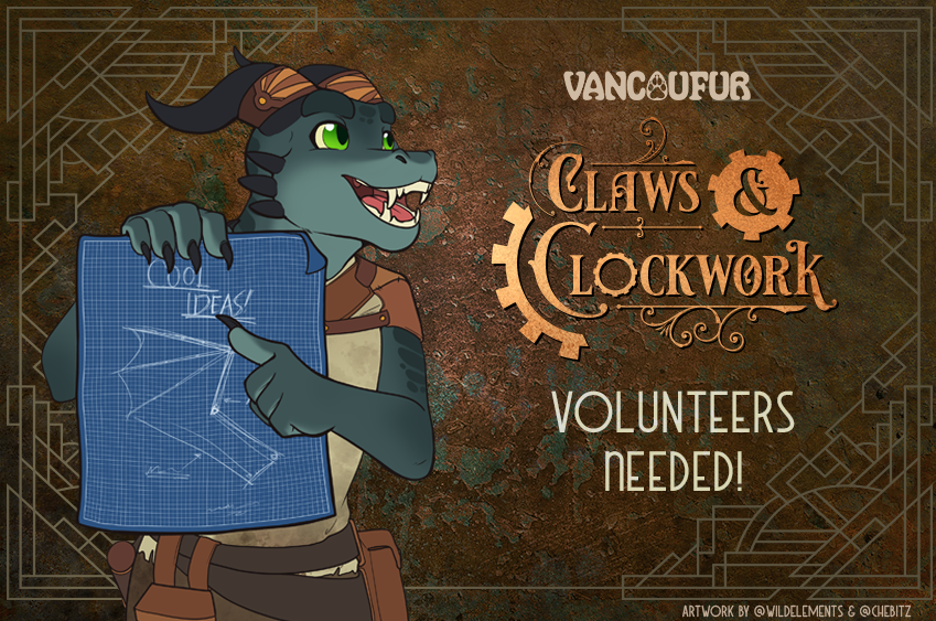 A convention couldn't run without the awesome volunteers who help us bring it to life. Join us today for extraordinary experiences, New friends, and exclusive rewards! More info at vancoufur.org/volunteer/