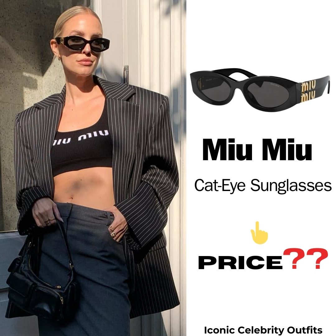 Leonie Hanne rocking the chic vibes with Miu Miu Cat-Eye Sunglasses! 😎 😻☀️ 
👉 iconiccelebrityoutfits.com/leonie-hanne-b…
#LeonieHanne  #MiuMiu #GlamGame #LuxuryWear #ShopTheLook #OOTD #FashionIcon  #IconicCelebrityOutfits #celebrities #ChicOutfit  #ChicAndTrendy  #StyleIcon #Sunglasses