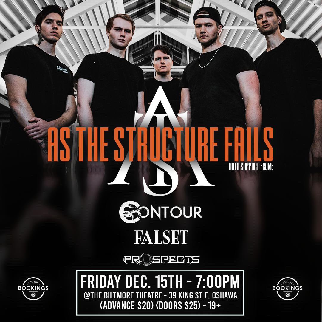 🚨OSHAWA TOMORROW🚨 Come see us and this amazing lineup at The Biltmore Theatre!🤩 Tickets available here: linktr.ee/falset
You’re not gonna want to miss our last show of the year!🎸