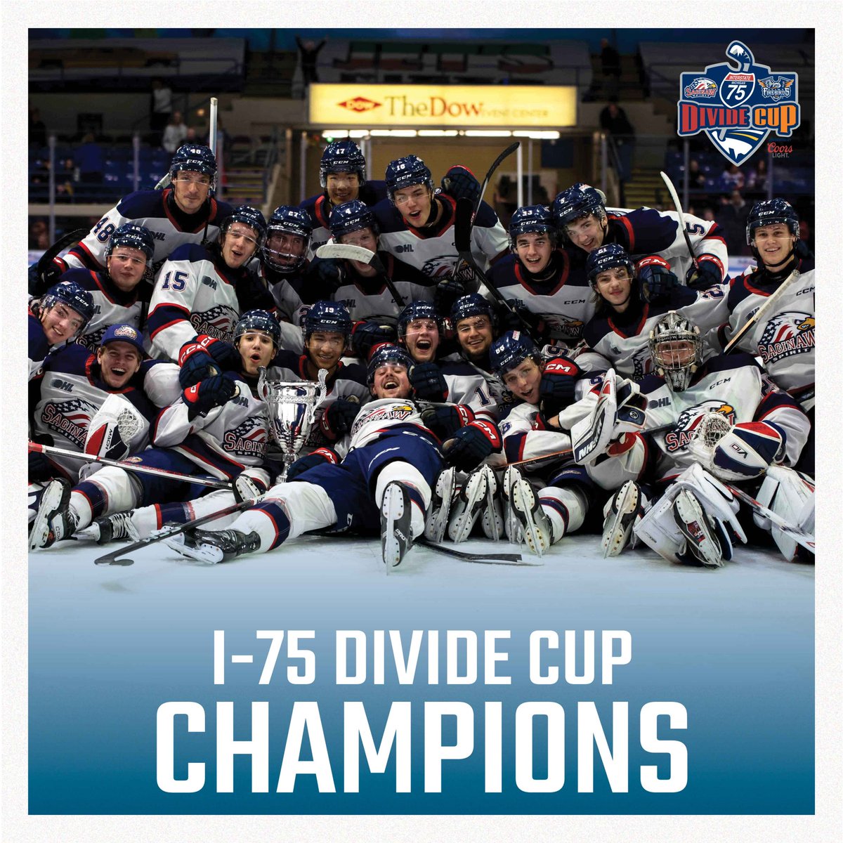 We will happily keep the cup in Saginaw 🥳