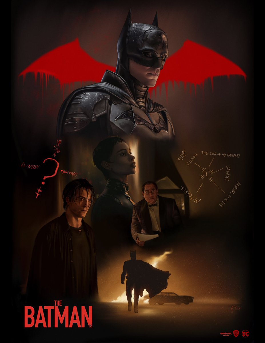 BatmanNotes's tweet photo. The Batman Poster
Art by @jorgeteles31 https://t.co/XLiy8qzwSM