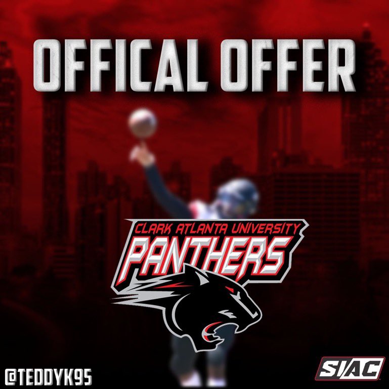 Blessed and very thankful to receive my first official offer from Clark Atlanta University! Thanks to my coaches, teammates and family for all your support. @CAU_Football @teddyk95 @PTRFootball @klaykoester @KohlsKicking @KohlsHighlights