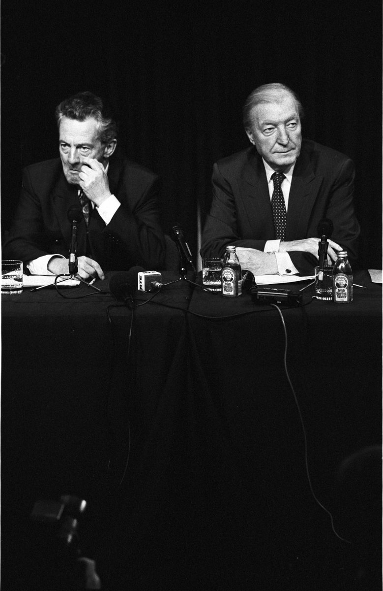 Peter Thursfield RIP. Fond memories of a former colleague who served @IrishTimes as photo editor and, before that, as a frontline snapper. His photos of Charlie Haughey here provide a snapshot of his talent