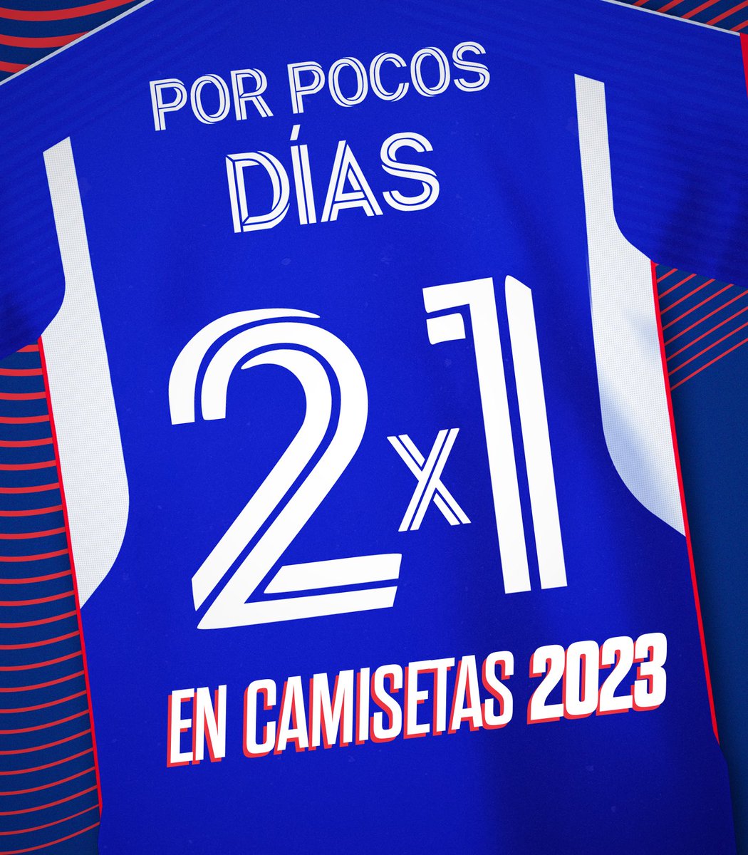 udechile's tweet photo. ¿Ideas para Navidad? 🤔
Aprovecha el 2x1 en camisetas adidas adulto local y visitante en nuestra Tienda Oficial 🎁

Ingresa ahora en https://t.co/tfzmxauriy 🤘🏼🔵🔴
Ojo que es por pocos días 🫣 https://t.co/XhyyEqOWjH