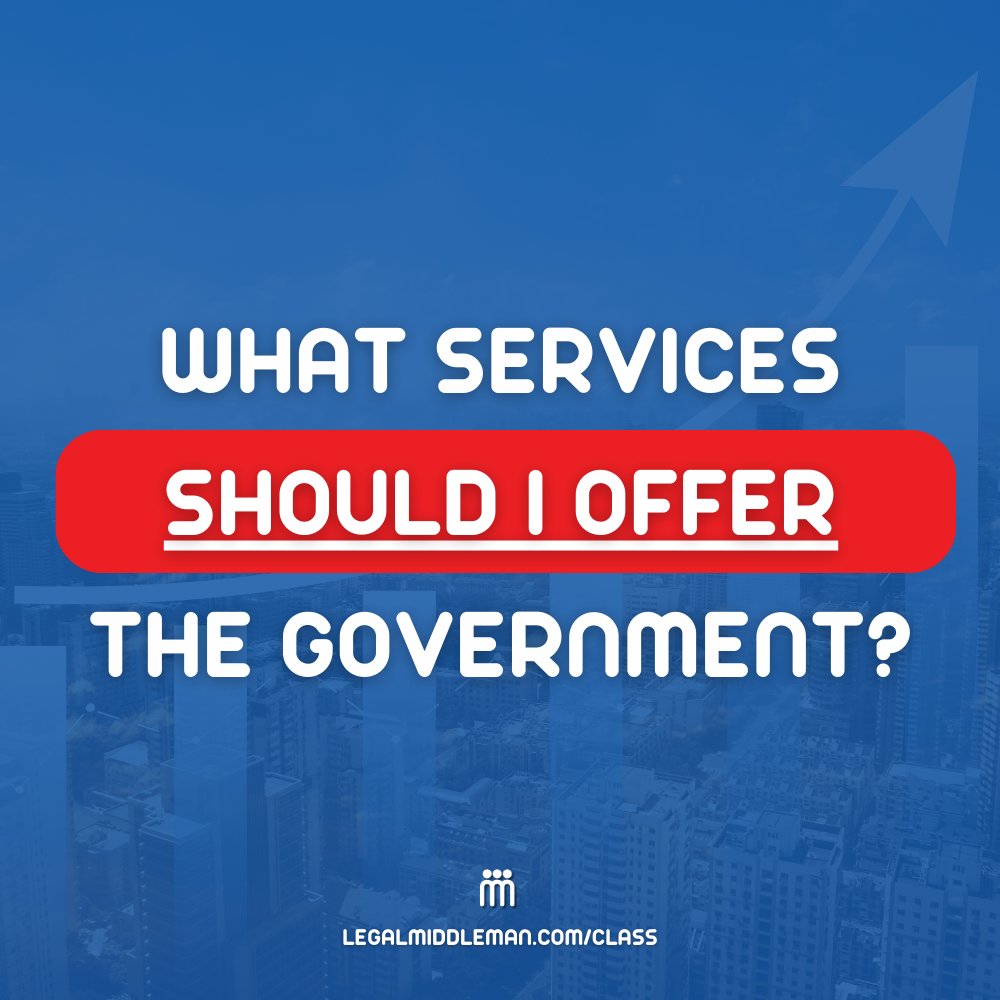 govkidmethod's tweet image. What services should I offer the government?

Build your winning GovCon offer with me in our next LMM Class! Registration closes 12/31: legalmiddleman.com/class

#govkidmethod #govcon #governmentcontract #subcontractor #LMM #legalmiddleman #smallbusiness #samgov #samcontracts