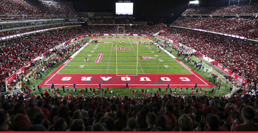 After a great conversation with <a href="/CoachKrysl/">Mike Krysl</a>, I’m beyond grateful to say I’ve received a full athletic scholarship to the University of Houston! Thank you to my family, Ben Bernard, and <a href="/Coach_Casper/">Coach Casey Casper</a> for all the support! <a href="/UHCougarFB/">Houston Football</a>