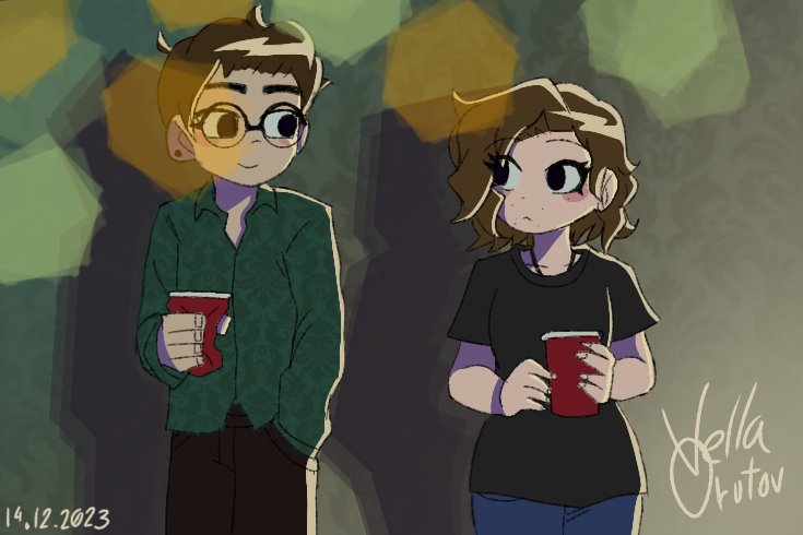 0rutov_Vella's tweet image. Me and my husband

#ScottPilgirm #ScottPilgrimTakesOff #ScottPilgrimNetflix #fanart