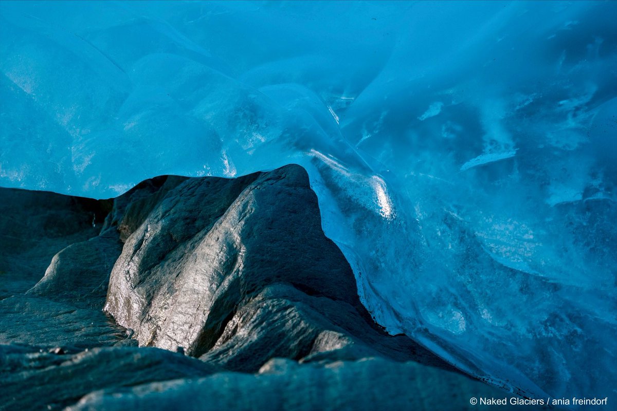 Art work « The Blue » 2023
7/7 + 2AP by Ania Freindorf 
© Courtesy of Naked Glaciers
Insides of the Aletsch Glacier’s cave
Switzerland

nakedglaciers.com

#glaciers #nakedglaciers #art #InspiringCreativity #environnement #blue #photography #lodowce #aletsch #collectors