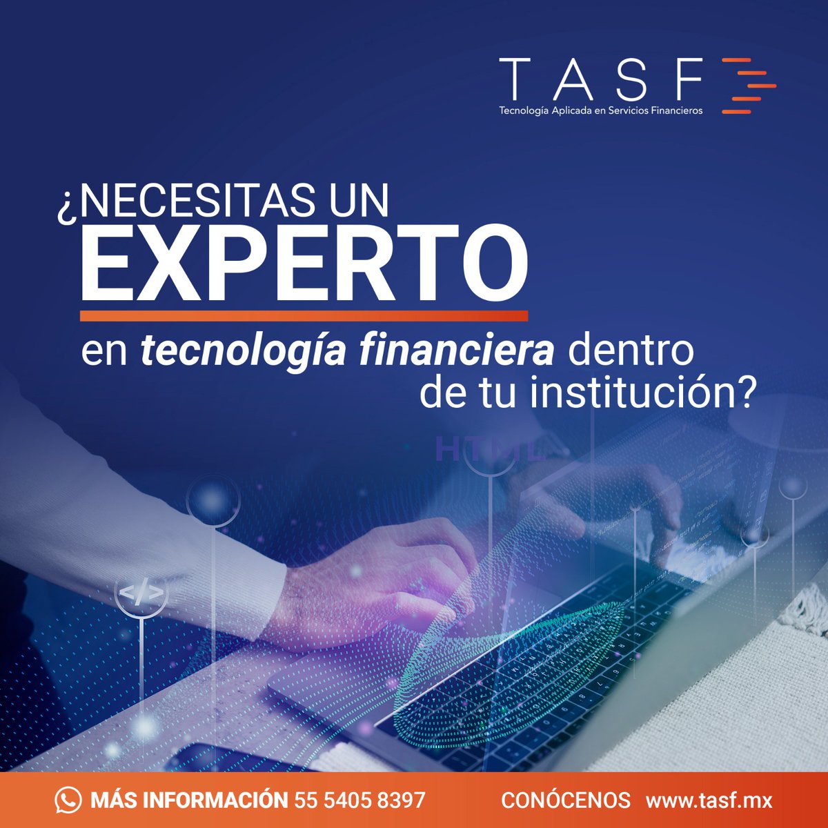 TASFMex's tweet photo. En TASF, seleccionamos, capacitamos y damos seguimiento al personal especializado que necesites:
- Desarrolladores de software
- Programadores JAVA
- Analistas de Datos
- Testers https://t.co/2xmhJzMJZF