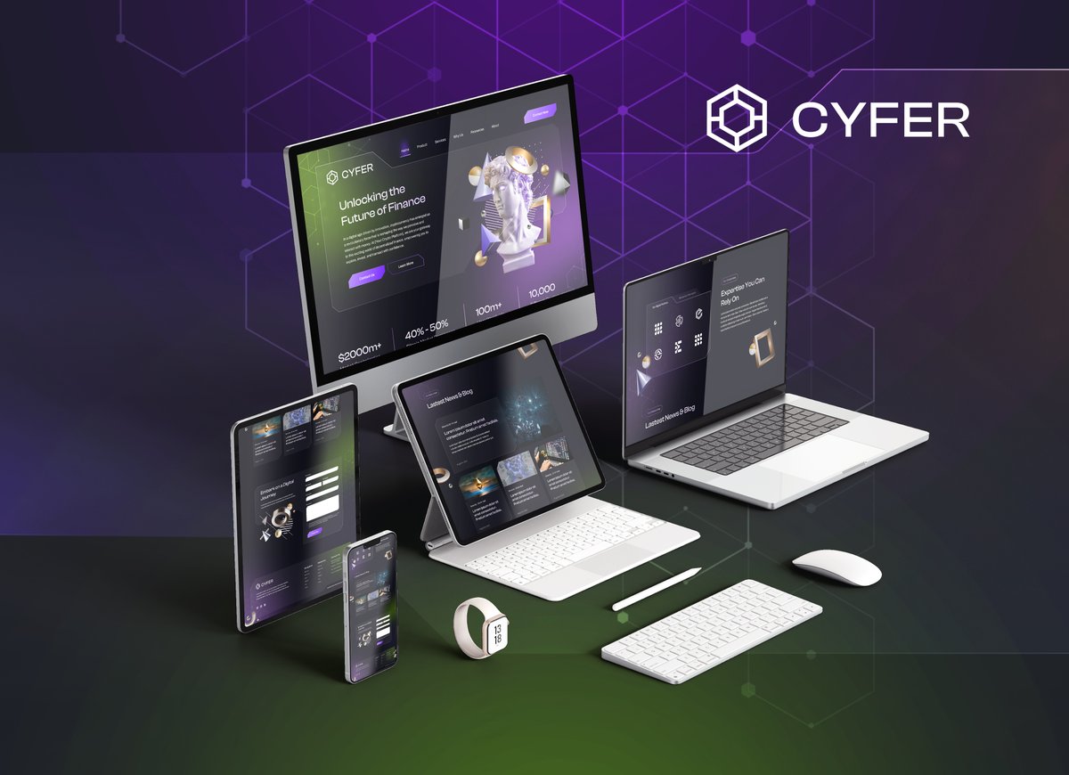 DotCreativeM's tweet photo. Cyfer Crypto - Website

Website: https://t.co/oyfqhJhevu

#cryptowebsite
#cryptowebsitedesign
#crypto
#cryptologo
#cryptowebsites
#cryptolandingpage
#cryptowebsitedesign
#cryptowebdesign
#creativeagency #CreativeWebsite #website #websitedesign #websitedevelopment https://t.co/Q7sQVp9nDT