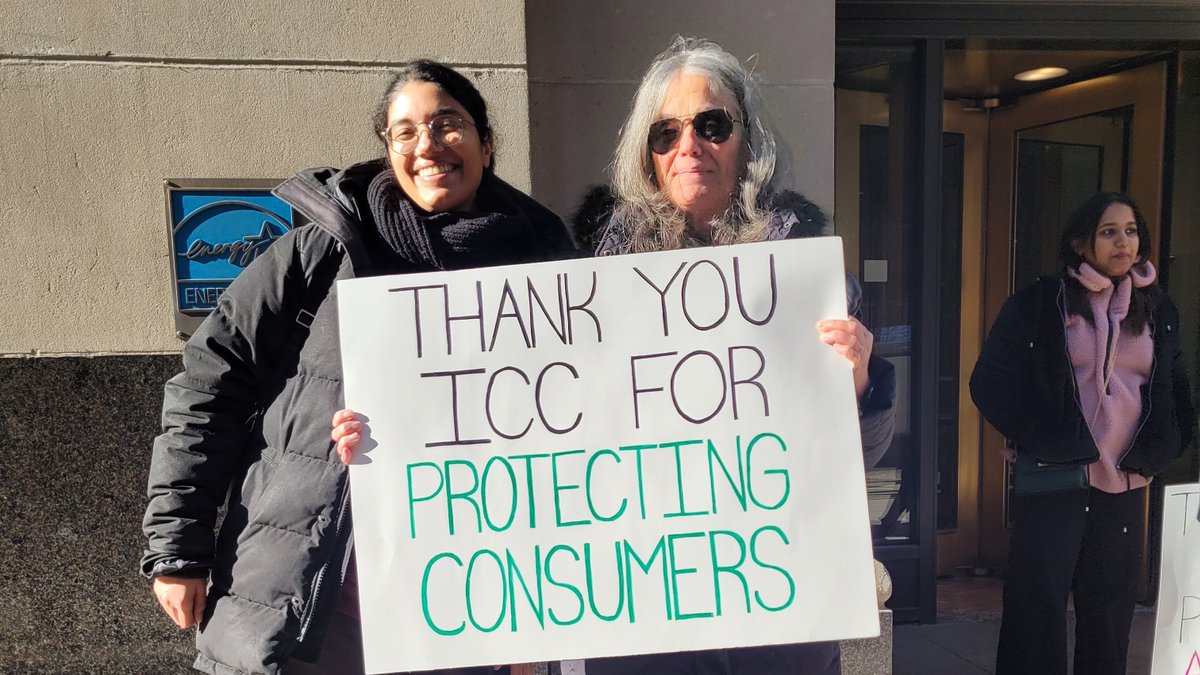 It's a good day when we get to thank @ILCommerceComm for protecting consumers against @PeoplesGasCHI & @AmerenIllinois' wasteful spending. The future is a world where utilities are held accountable!