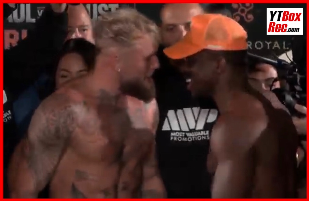 Boxing Records (YTBoxRec.com) on X: 🚨 LADIES AND GENTLEMEN WE'VE  GOT OURSELVES A FIGHT ‼️ 🚨 Fighters officially weigh in… Jake Paul: 199.4  Pounds Andre August: 198.6 Pounds Who wins in