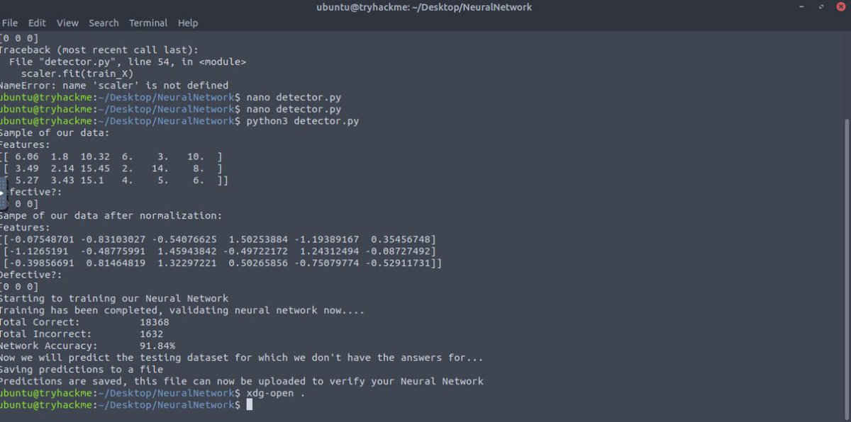 ElhorbityOmar's tweet image. [Day 14] Done of #AdventOfCyber by @RealTryHackMe 
&apos;Machine learning, The Little Machine That Wanted to Learn&apos; #adventofcyber2023