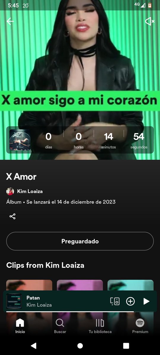 A solo 14 minutos de que salga X AMOR ❤️✨✨